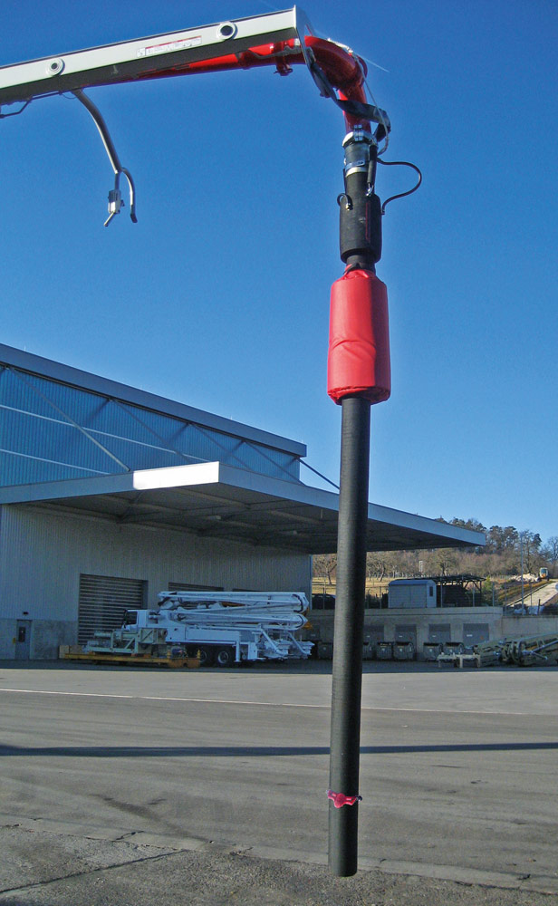 End hose</strong>&nbsp;<strong>3m DN 125 reduced to DN 100