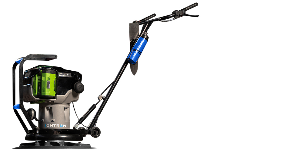 Battery Driven Smoothing Machine at bauma in Munich