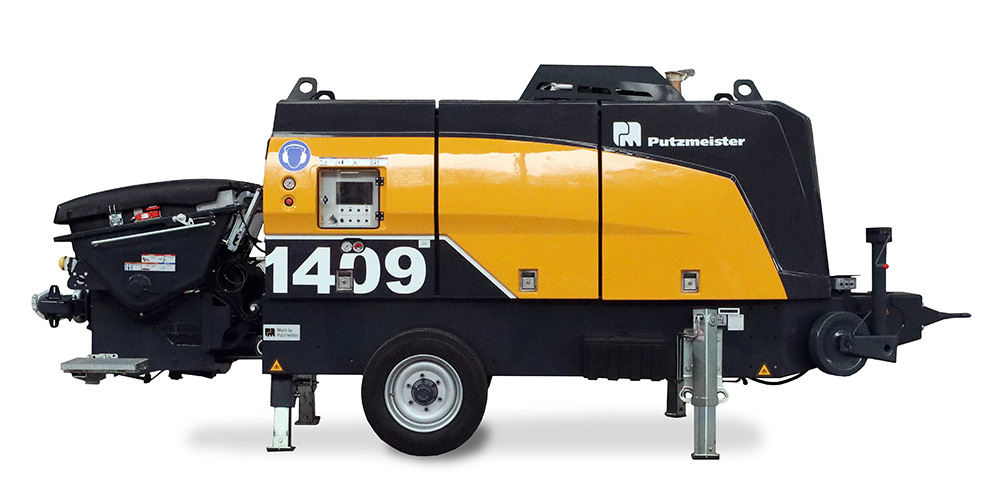 The new stationary concrete pump BSA 1409 D5