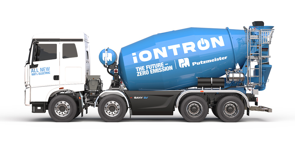 The new Generation 100% electric truckmixer iONTRON P9