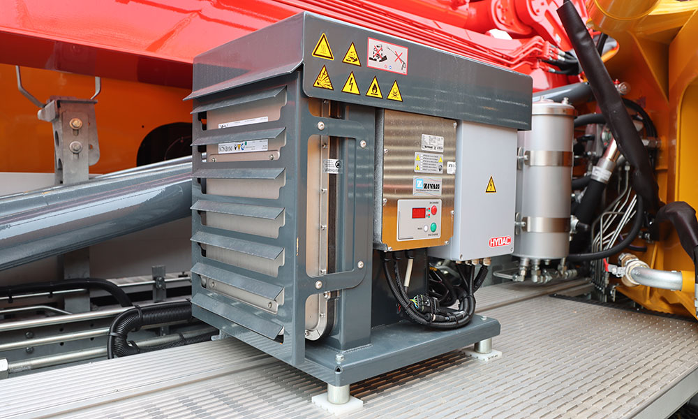 Putzmeister truck-mounted concrete pump M47-5