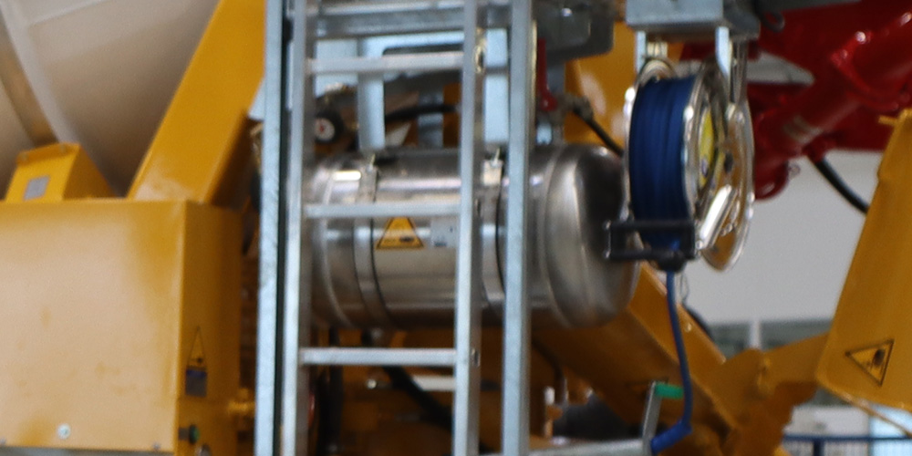 Auxiliary tank 50l, pressure tank